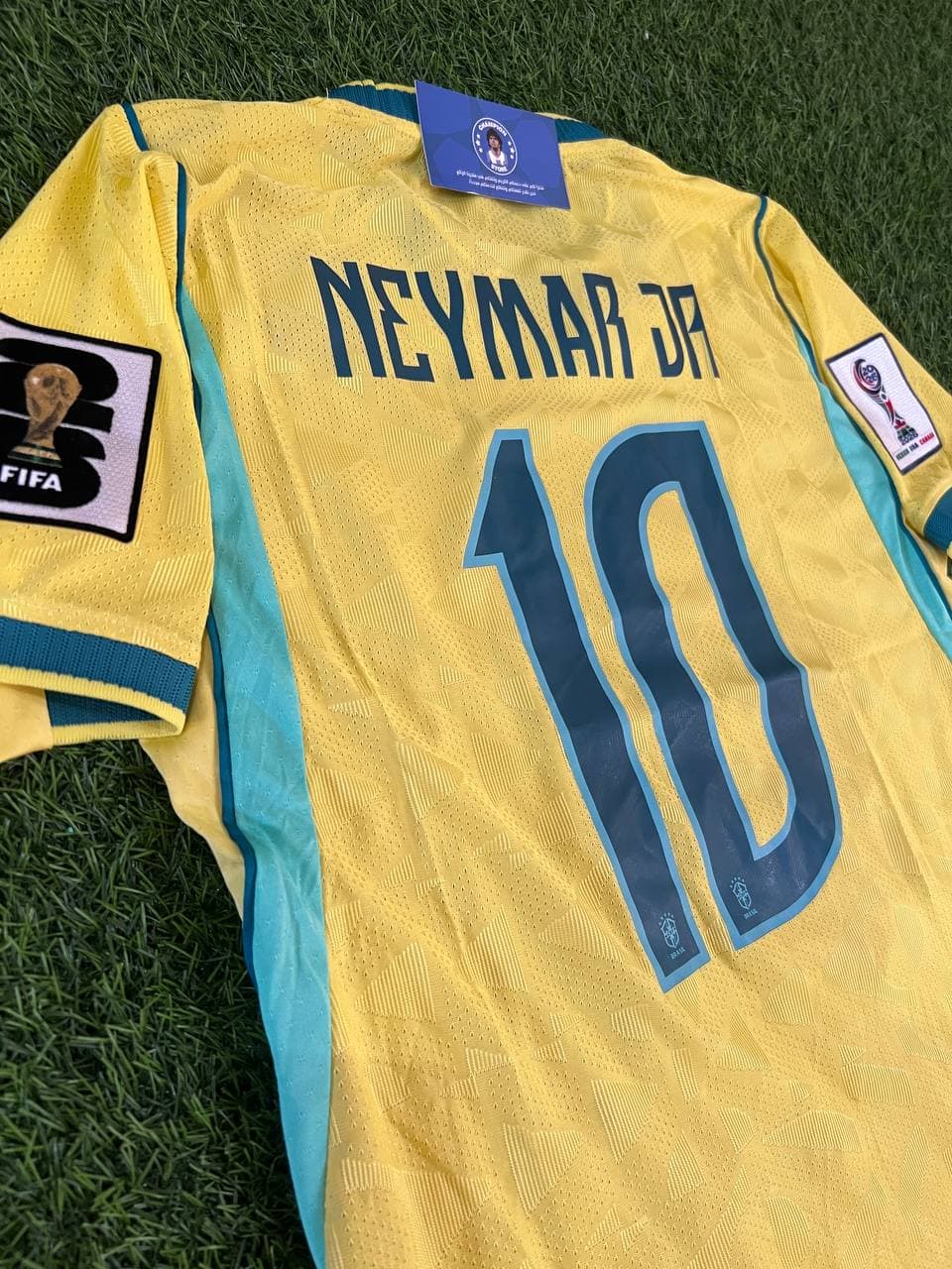 قميص منتخب البرازيل الأساسي لكأس العالم 2026 - نسخة لاعبين (نسخة)